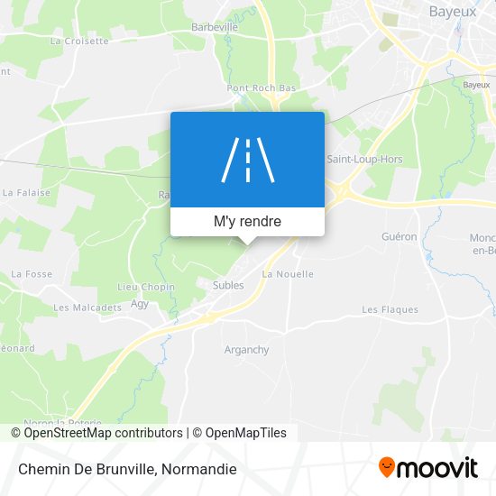 Chemin De Brunville plan