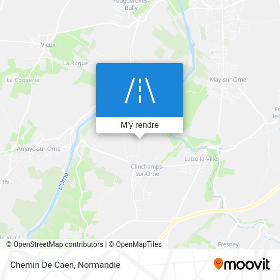 Chemin De Caen plan