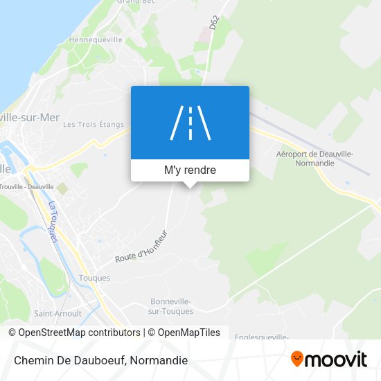 Chemin De Dauboeuf plan