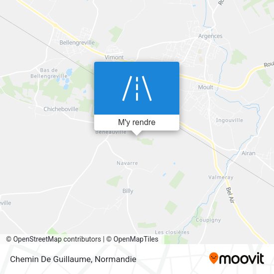 Chemin De Guillaume plan