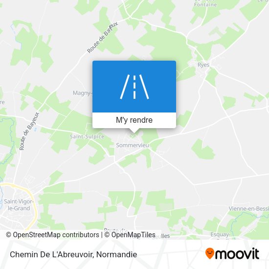 Chemin De L'Abreuvoir plan