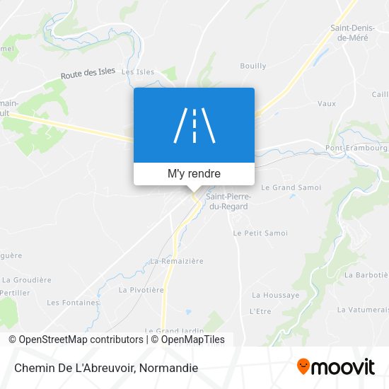 Chemin De L'Abreuvoir plan