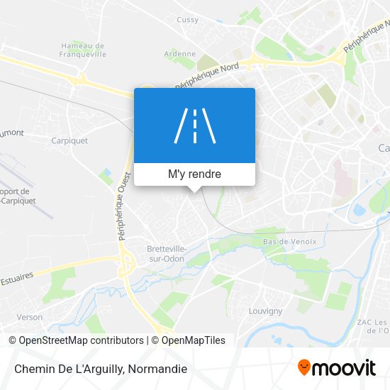 Chemin De L'Arguilly plan