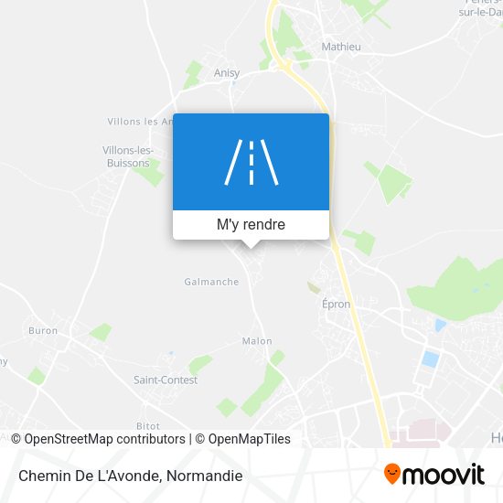 Chemin De L'Avonde plan