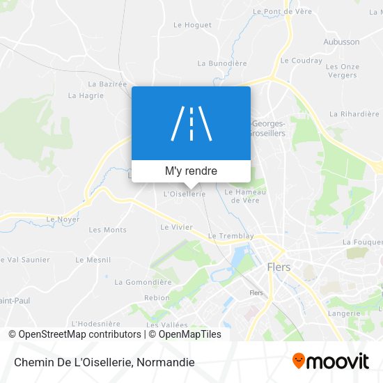 Chemin De L'Oisellerie plan
