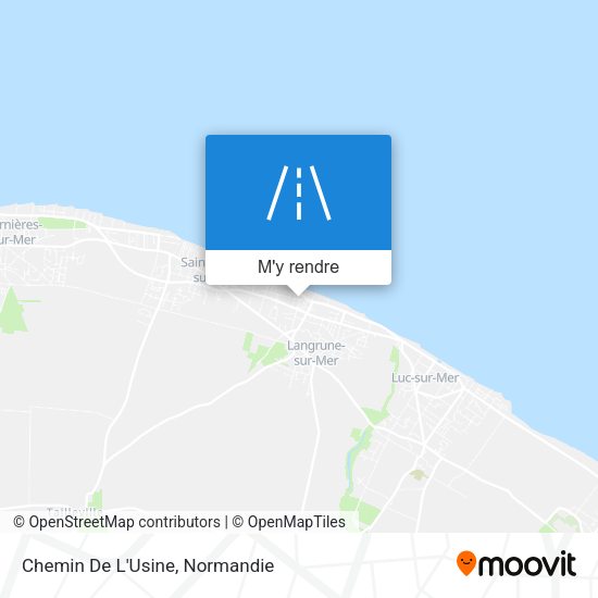 Chemin De L'Usine plan