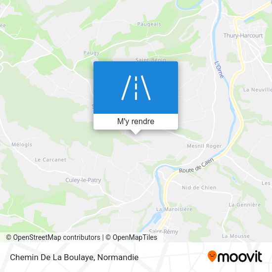 Chemin De La Boulaye plan