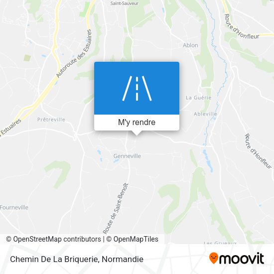 Chemin De La Briquerie plan