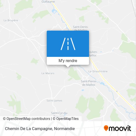Chemin De La Campagne plan
