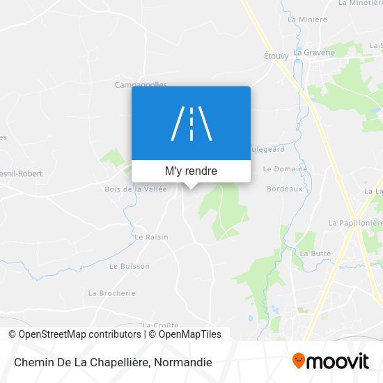 Chemin De La Chapellière plan