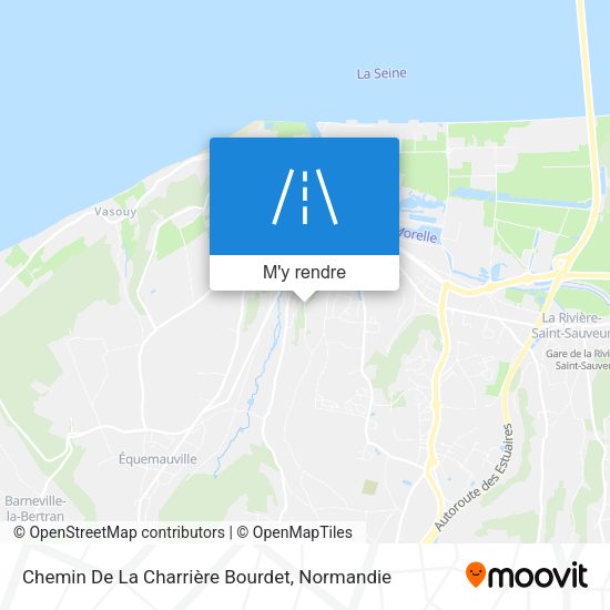 Chemin De La Charrière Bourdet plan