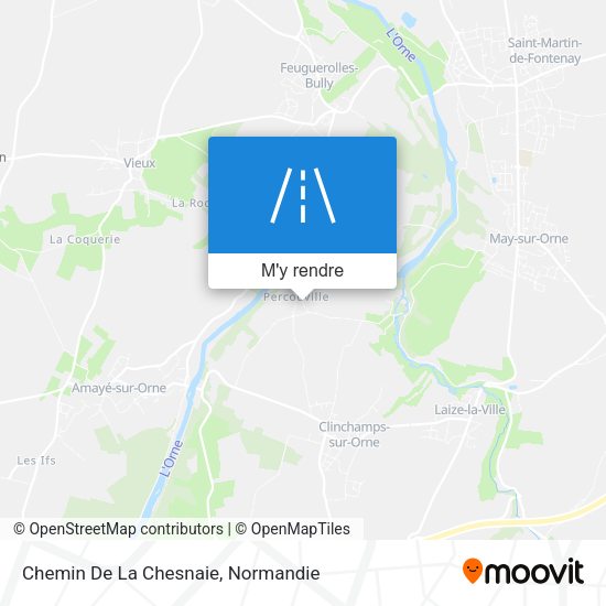 Chemin De La Chesnaie plan