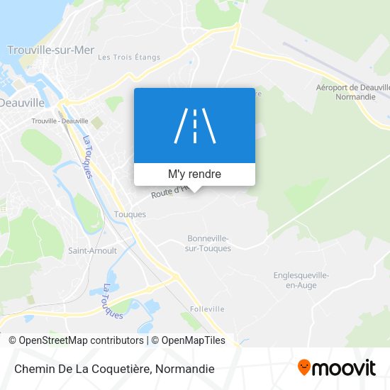 Chemin De La Coquetière plan