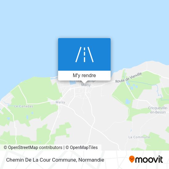 Chemin De La Cour Commune plan
