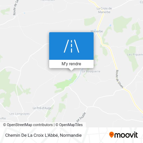 Chemin De La Croix L'Abbé plan
