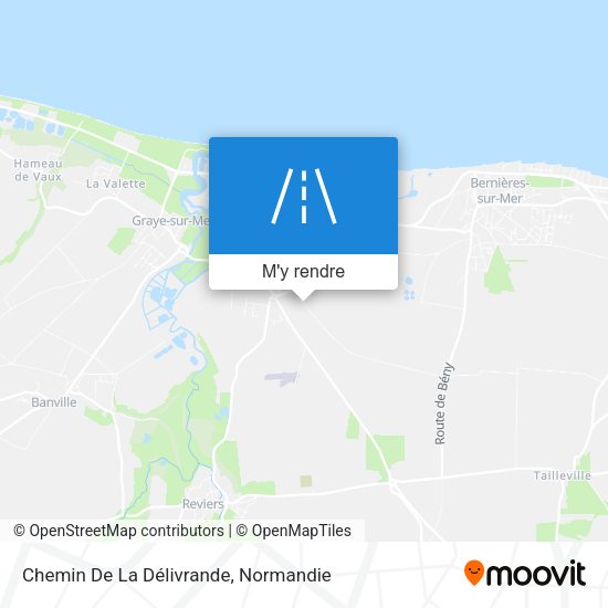 Chemin De La Délivrande plan