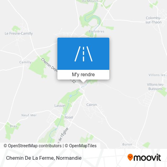 Chemin De La Ferme plan