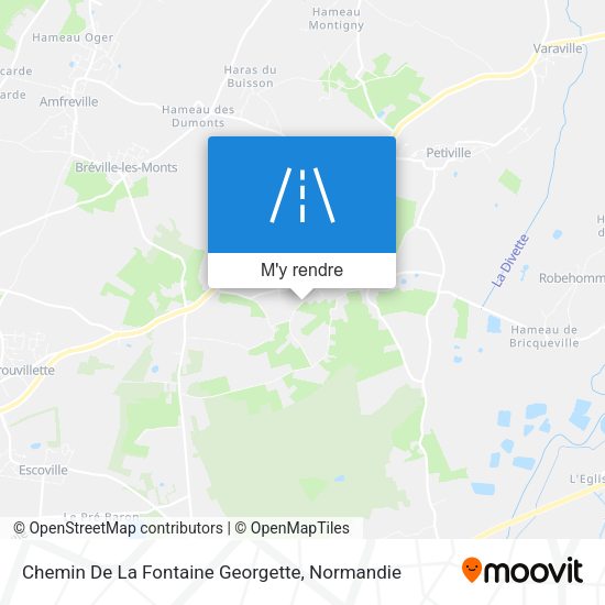 Chemin De La Fontaine Georgette plan