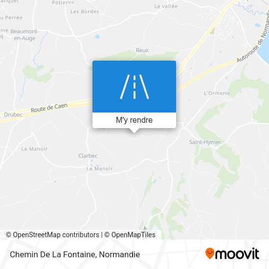 Chemin De La Fontaine plan
