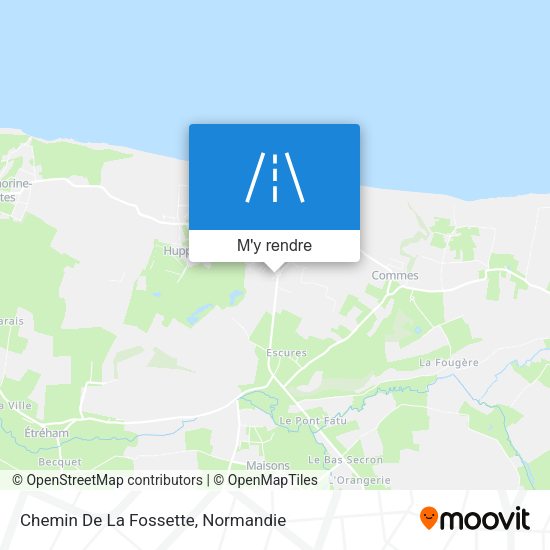 Chemin De La Fossette plan