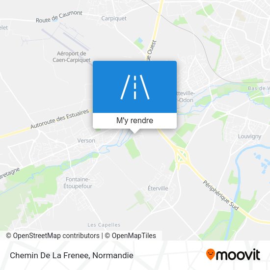 Chemin De La Frenee plan