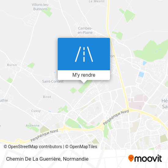 Chemin De La Guerrière plan