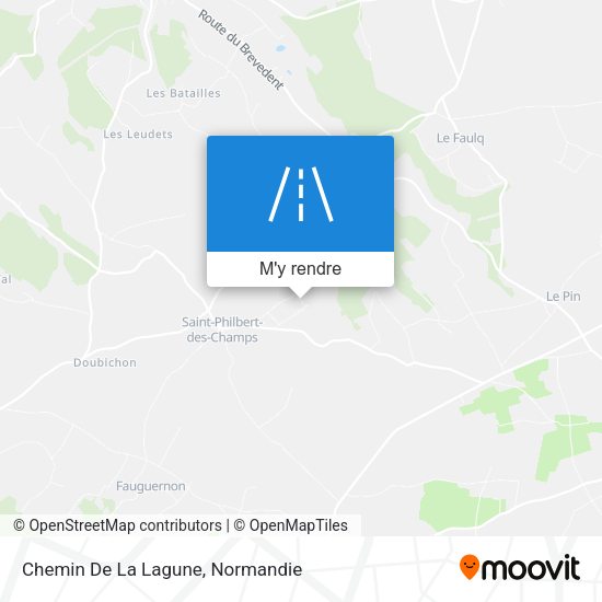 Chemin De La Lagune plan