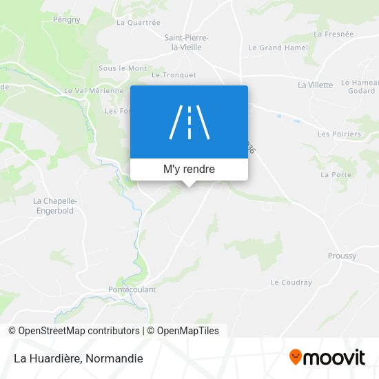 La Huardière plan
