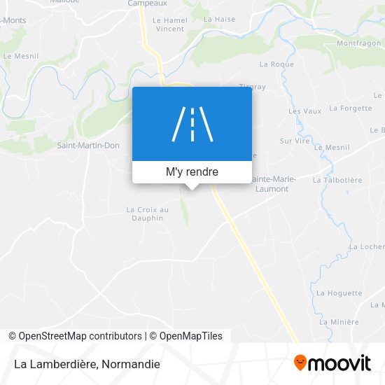 La Lamberdière plan