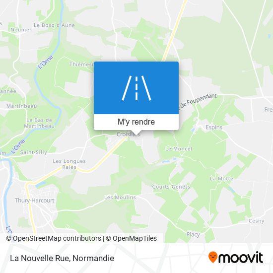 La Nouvelle Rue plan