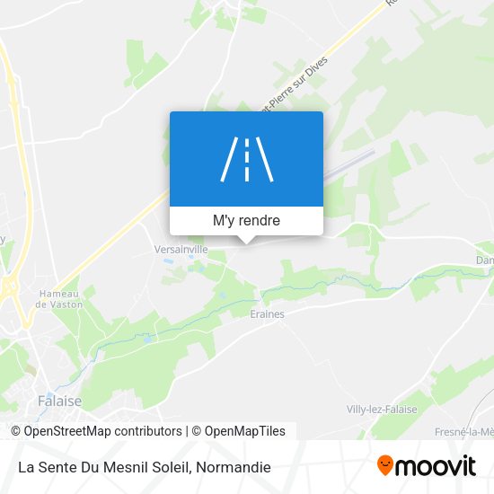 La Sente Du Mesnil Soleil plan