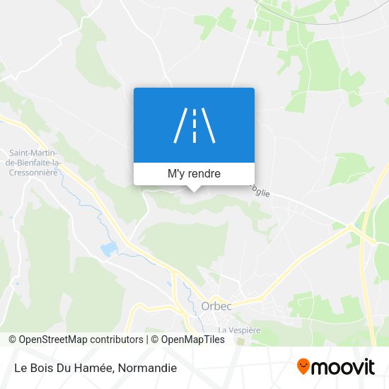 Le Bois Du Hamée plan