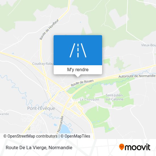 Route De La Vierge plan