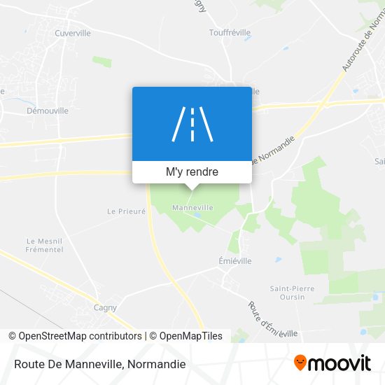 Route De Manneville plan