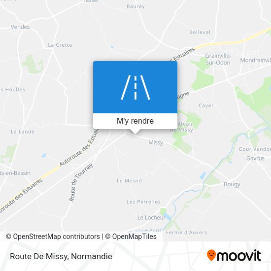 Route De Missy plan