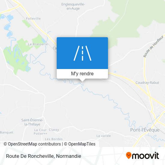 Route De Roncheville plan