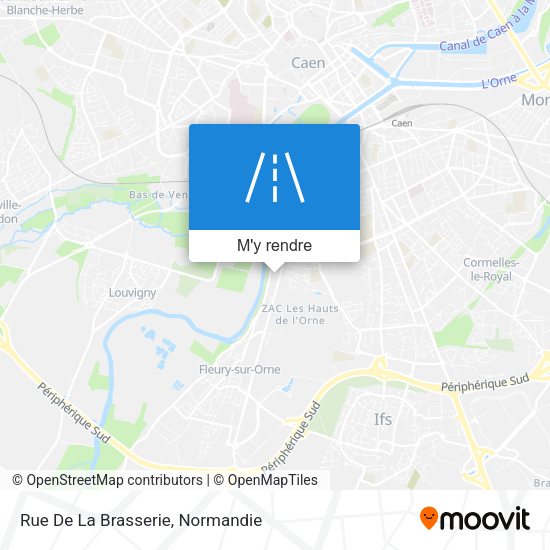 Rue De La Brasserie plan