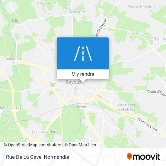 Rue De La Cave plan