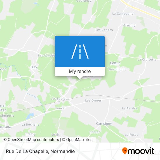Rue De La Chapelle plan