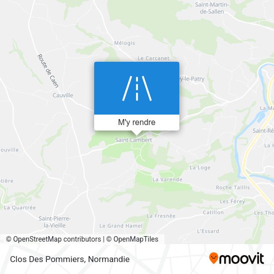 Clos Des Pommiers plan