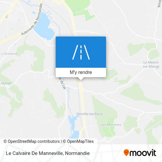 Le Calvaire De Manneville plan