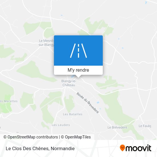 Le Clos Des Chênes plan
