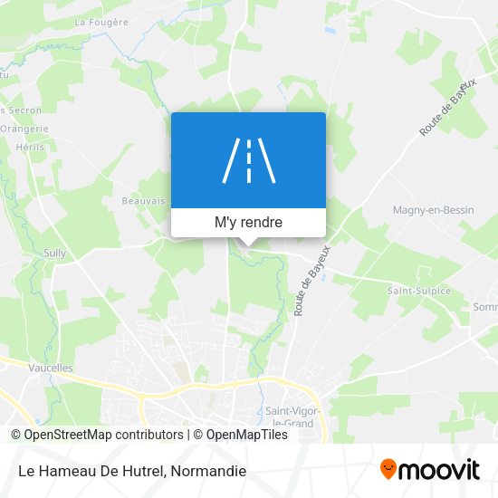 Le Hameau De Hutrel plan
