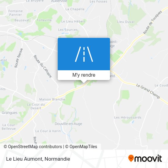 Le Lieu Aumont plan