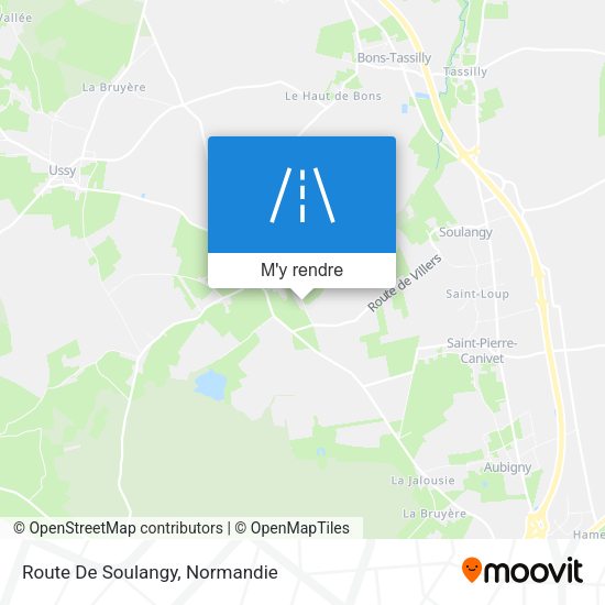 Route De Soulangy plan