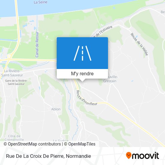 Rue De La Croix De Pierre plan