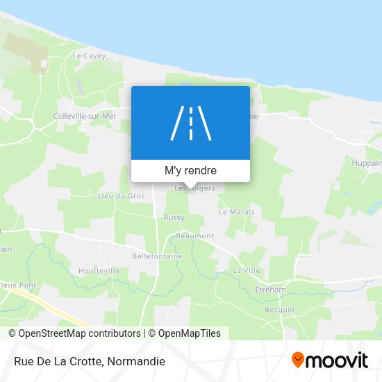 Rue De La Crotte plan