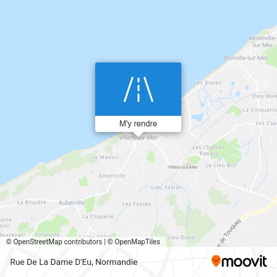 Rue De La Dame D'Eu plan