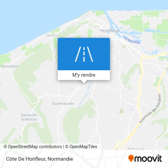 Côte De Honfleur plan