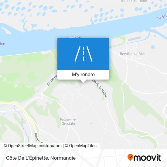 Côte De L'Épinette plan